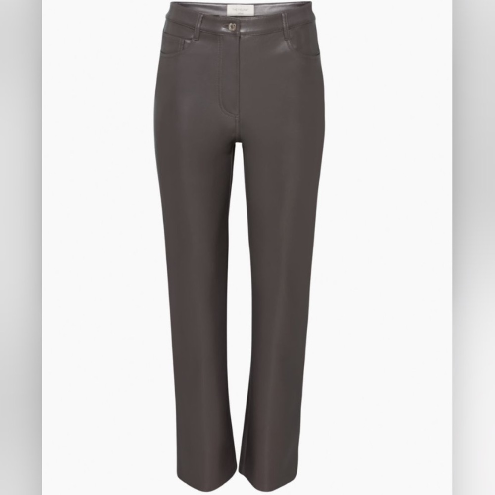 Wilfred Melina Vegan Leather Pants - Dark Grey - Sz. 2